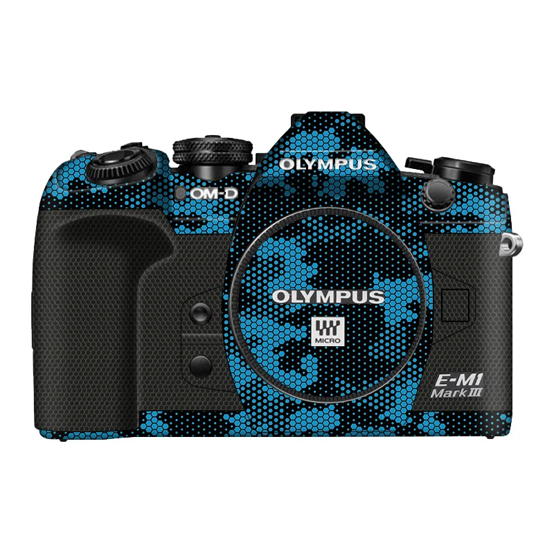 Wrap Skin Camera Body Skin Decal Sticker For Olympus E-M1 MARK III  E-M13 E-M1 MARKIII Anti-Scratch Protective Cover Film