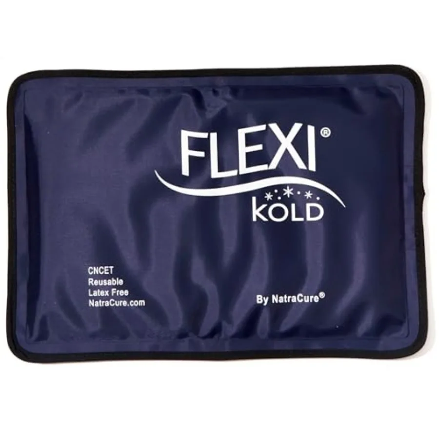 

FlexiKold Gel Soft Flexible Ice Packs for Injuries - Reusable Freezer Cold Pack, Cold Compress and Cooling Gel Pad for Face, Sh