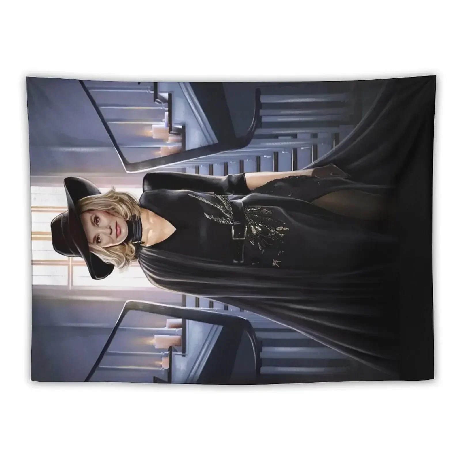 

Black dress Tapestry Home Decor Aesthetic Bedroom Deco Japanese Room Decor Decoration Room Tapestry