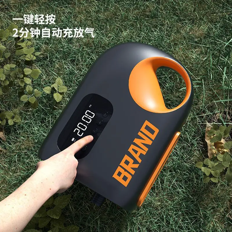 New outdoor portable electric car air pump, outdoor tent paddle board kayak wireless air pump