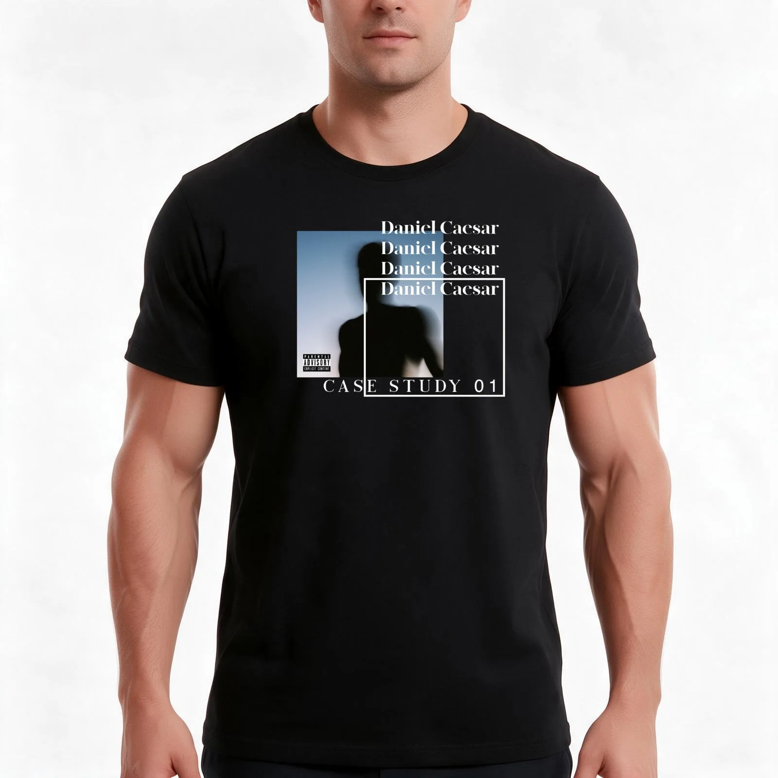Daniel Caesar Case Study T-Shirt Summer Casual Cotton Tee Oversized Streetwear Tops Vintage Graphic Print Unisex Men Women