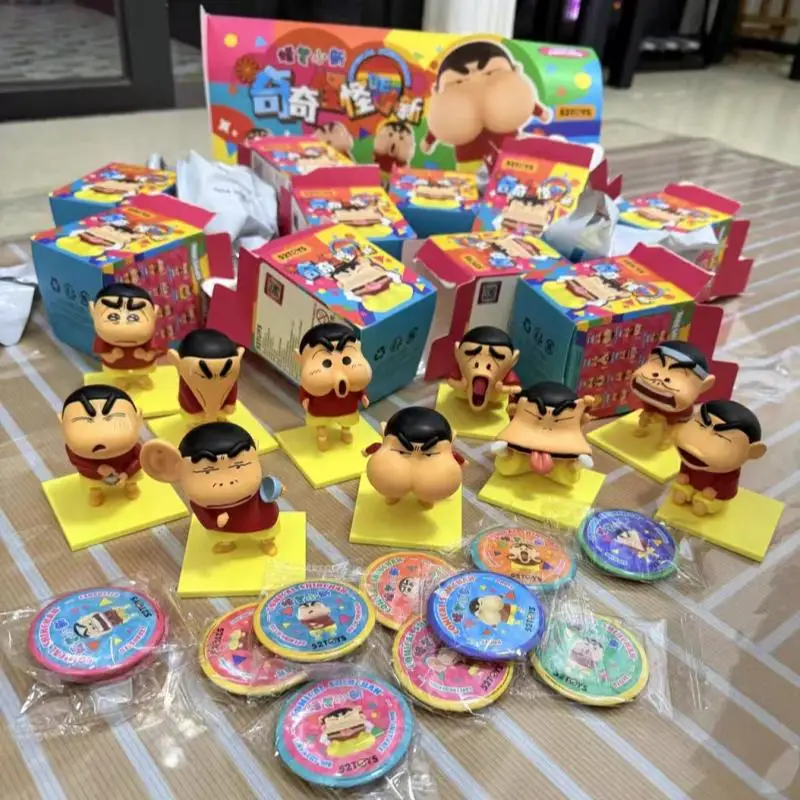 

52TOYS Crayon, маленькая новинка, странная маленькая новая серия, слепая коробка, ручная работа, модная игра, забавное украшение для рабочего стола, рождественский подарок, игрушки