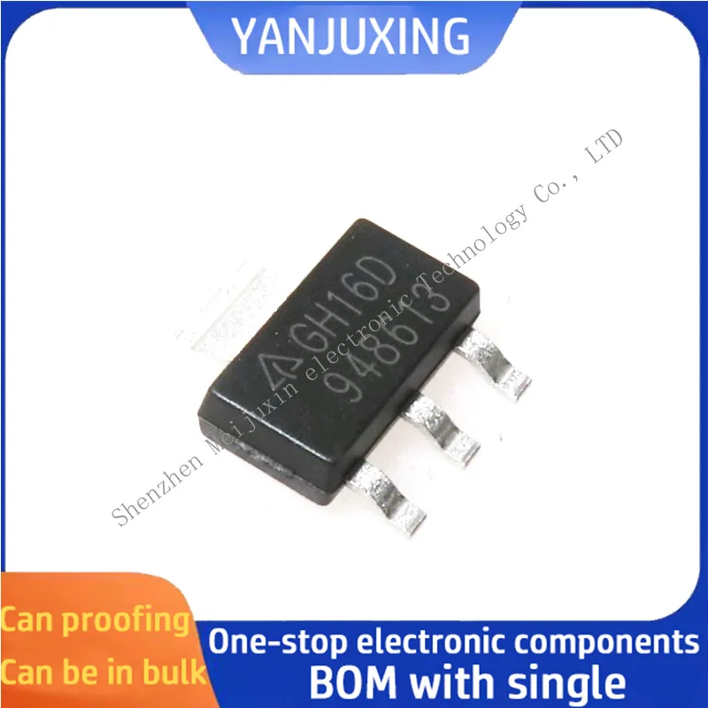 10pcs/lot AZ1117CH-3.3TRG1 Screen printing GH16D SOT-223 Power supply buck IC linear voltage regulator LDO