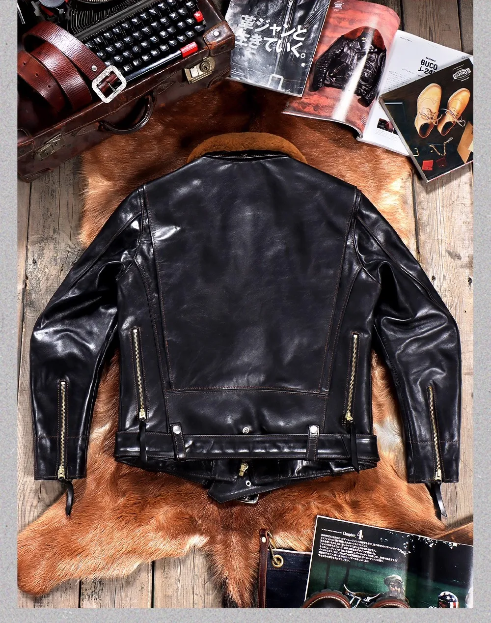 FUGA レザージャケット 羊革　Japanese leather jacket Why the Jiashi MFG Co Leather Jacket Is My Go-To Ride-Ready Coat