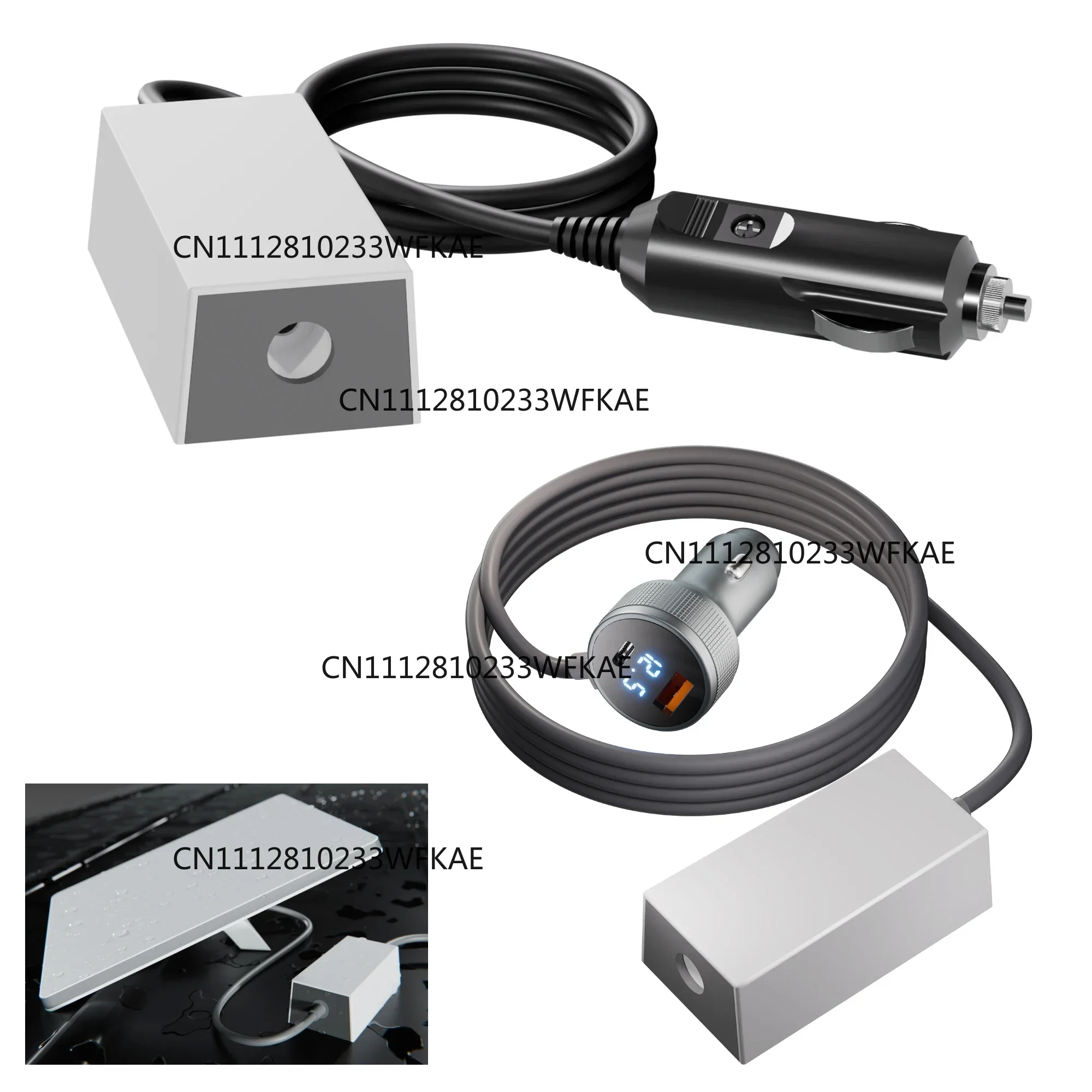 Starlink Mini Cigarette Lighter Adapter Starlink Mini Voltage Step Up Cord 36V 1.67A Output 12V-36V Input 18 AWG Portable