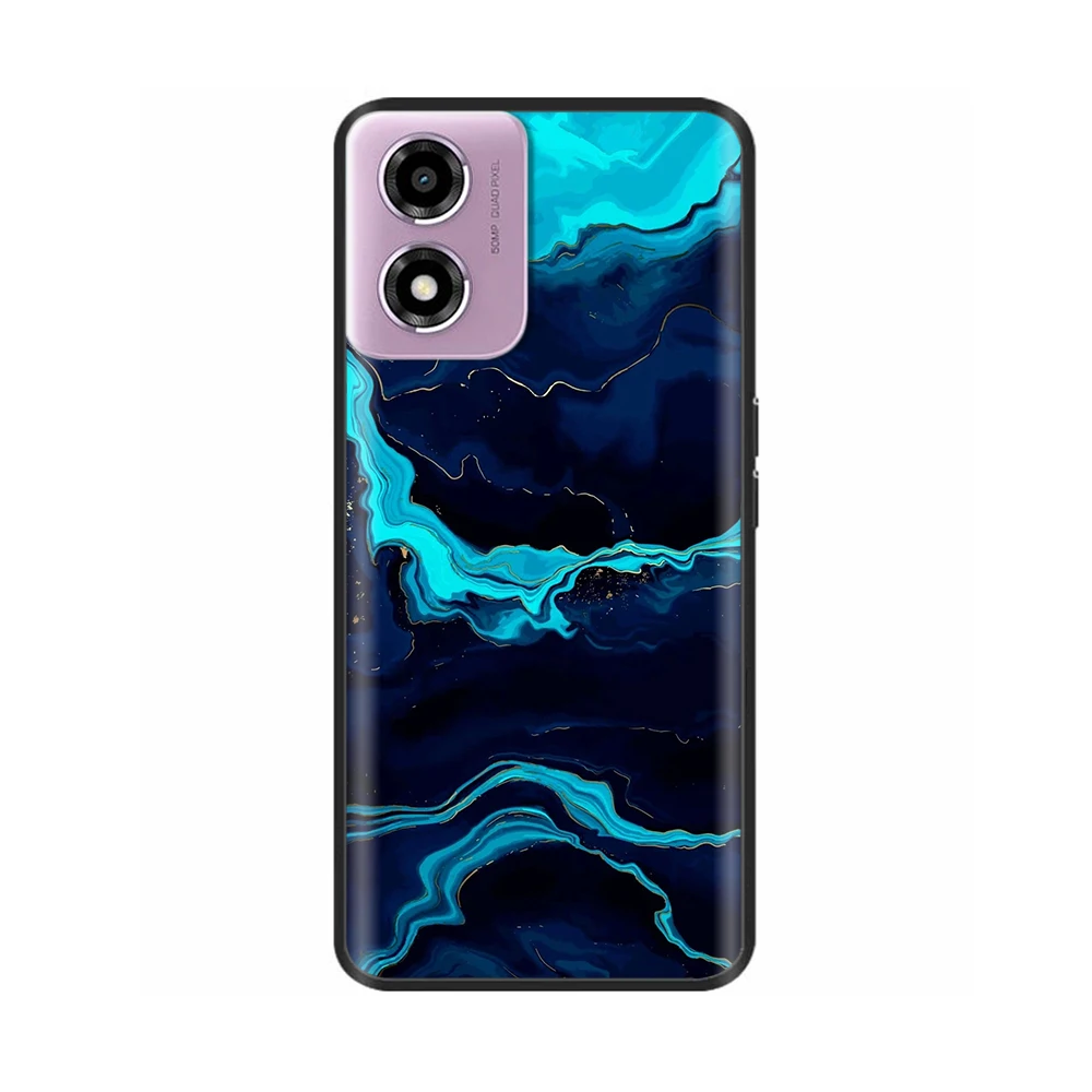 Shockproof Soft TPU Case for Motorola Moto E14 E13 E 14 MotoE14 Black Silicone Protective Phone Cover Cases Capa Fundas Coque