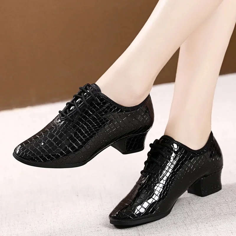 New Style Women\'s Latin Dance Shoes Women International Modern Dance Shoes Ladies Ballroom Waltz Tango Foxtrot Quick Step Shoes