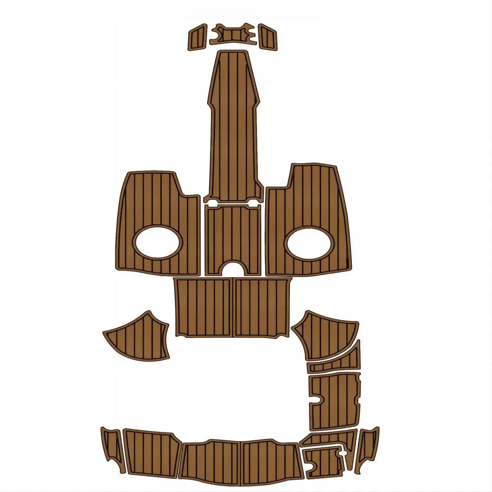 

STLF 2013 Chaparral 226 SSI Swim Platform Step Boat EVA Foam Teak Deck Floor Pad Mat SeaDek Marine Mat Gatorstep Style Self Adhe