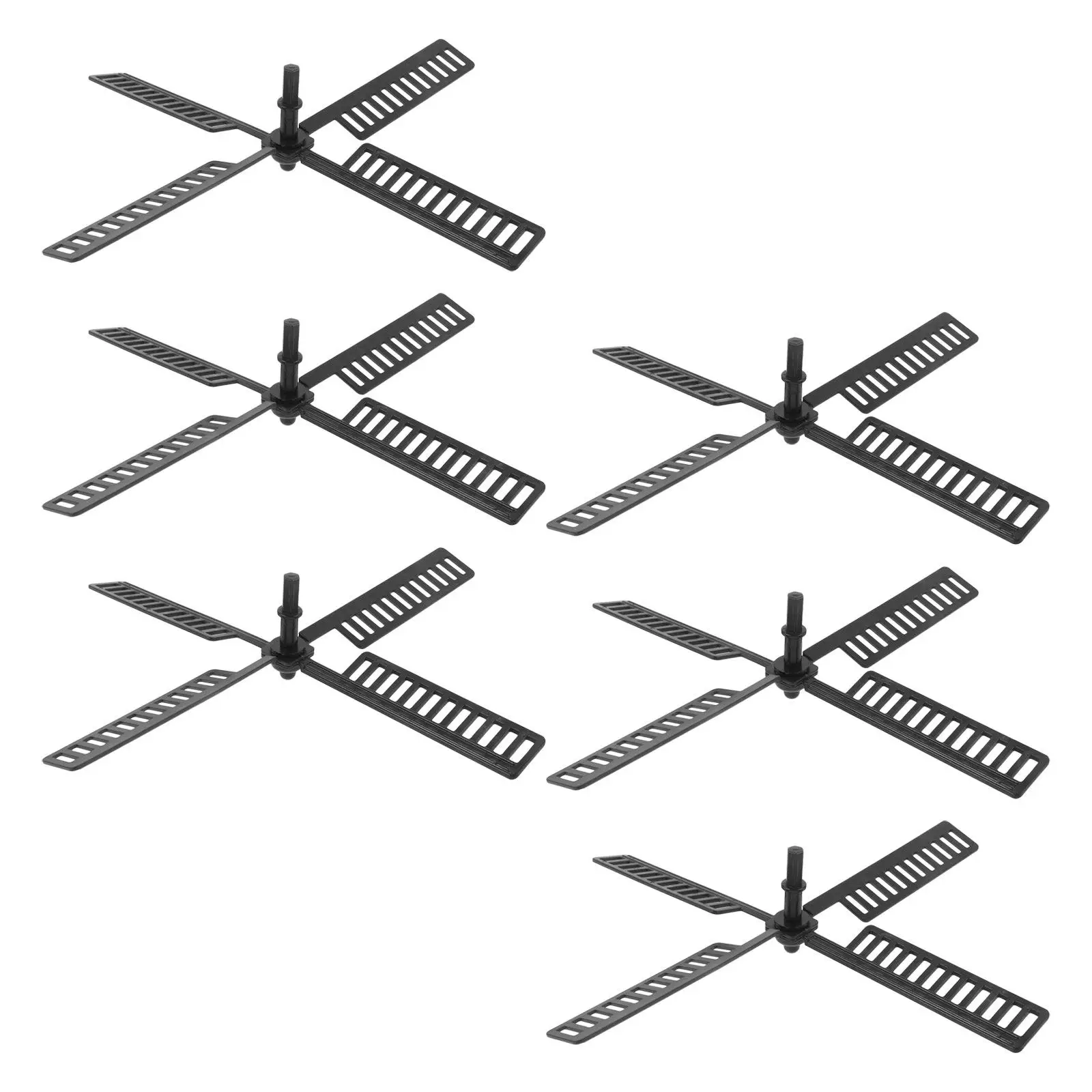 

6 шт. пластиковых лопастей для ветряных мельниц, 21 см, запасные части для декора сада и двора, аксессуары для уличных ветряных вентиляторов, прочные, устойчивые к погодным условиям