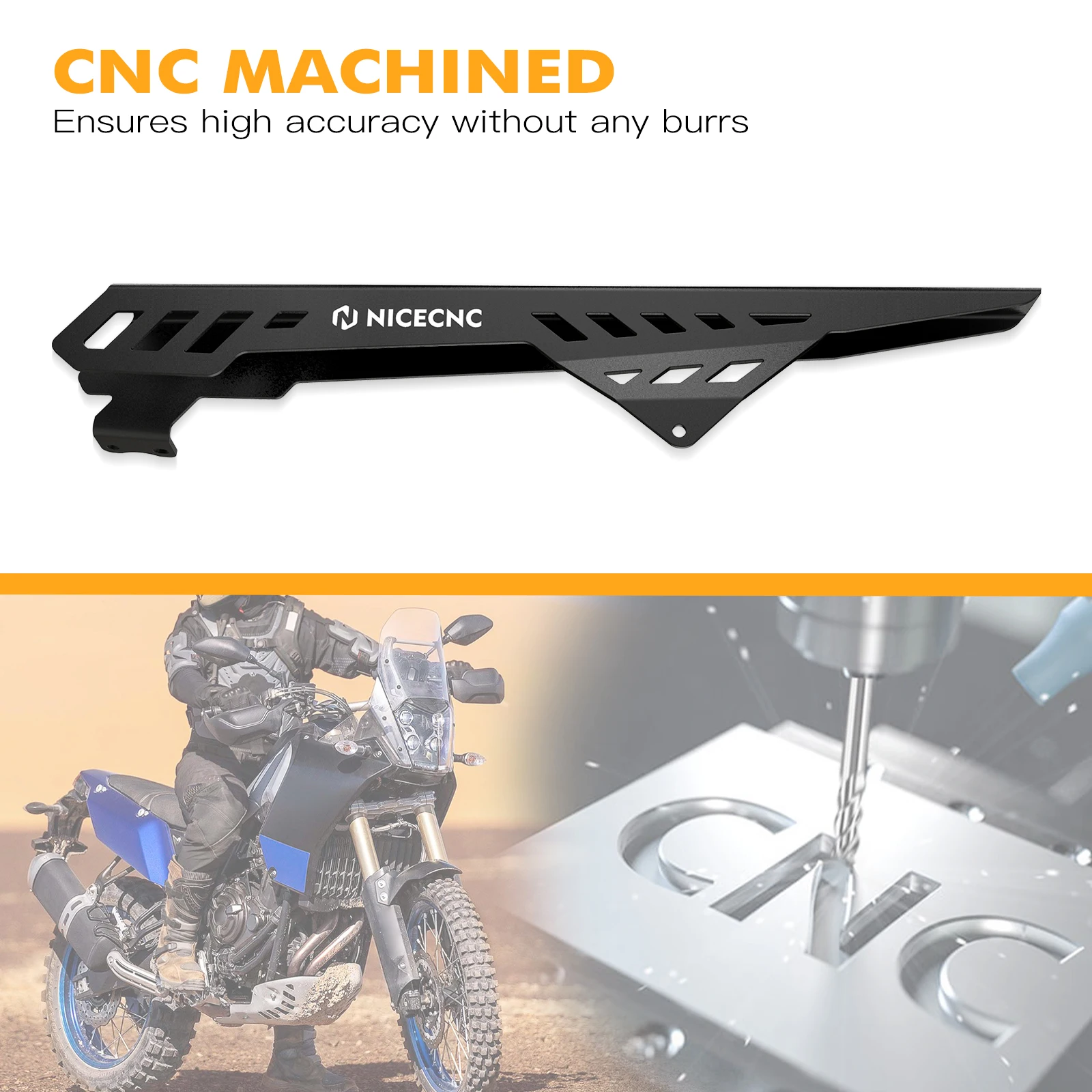 Yamaha Tenere 700 XTZ 700 2019-2024 오토바이 액세서리 체인 가드 보호 커버 Tenere 700 T700 Rally 2020-2024