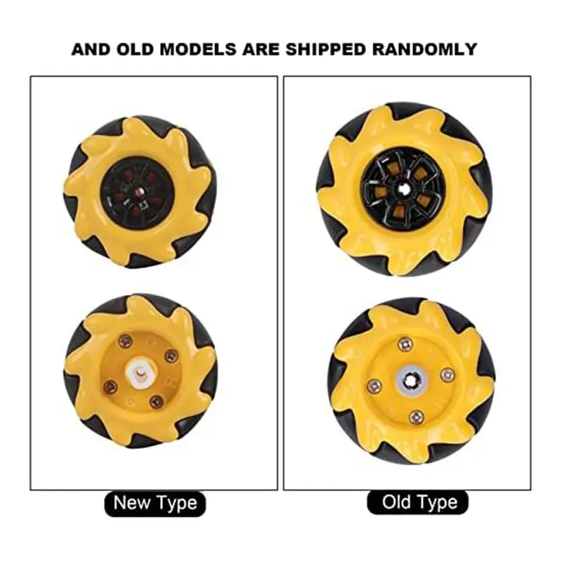 A20F-Mecanum Wheel, 48Mm Omni-Directional Wheel Smart Robot Car Accessories DIY Components Spare Parts