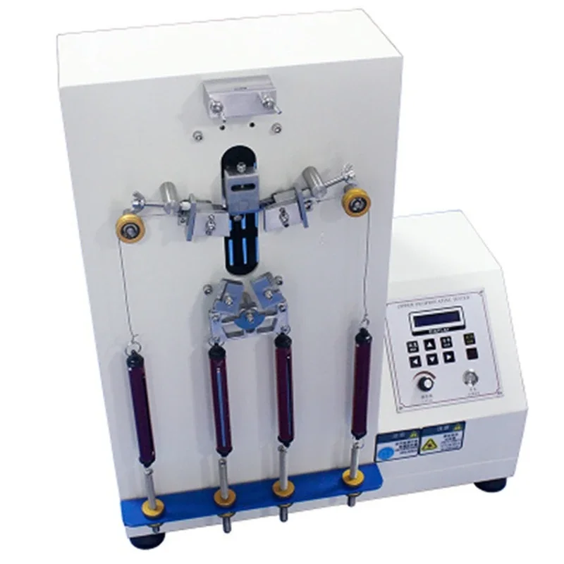 

Zipper reciprocating testing machine, clothing bag box zipper durable round-trip life testing device