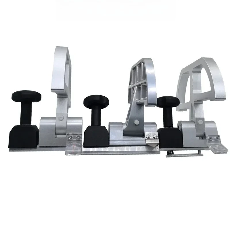 Push Table Saw with Ruler Baffle / Precision Panel Saw / Positioning Board Scale Magnifying Glass Handle Wood
