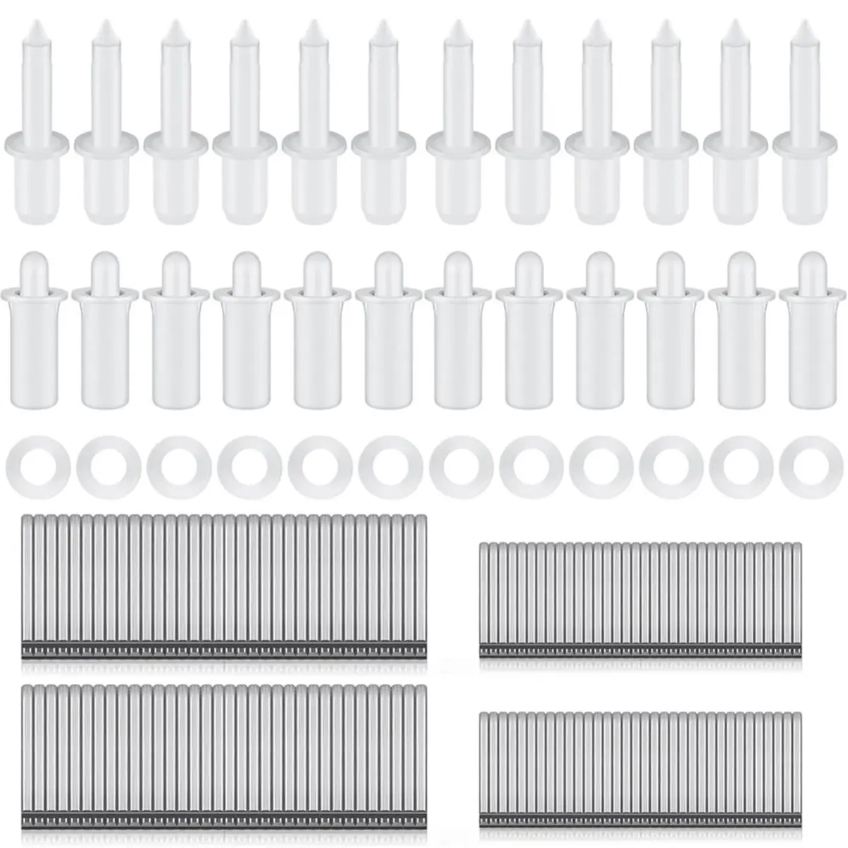 【2026 TOP Global】170 Pieces Repair Plantation Shutters Tool Set Louvers Staples Replacement Repair Pins for Window Tools Supplie