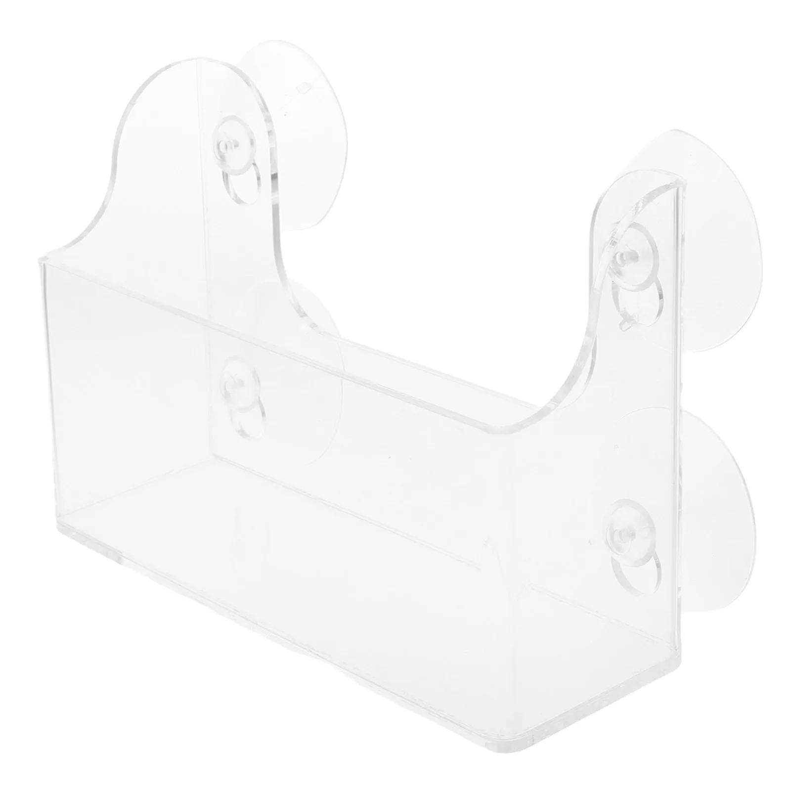 

Refrigerator Door Rack Suction Cup Spice Shelf Bracket Compact Acrylic Organizer Storage Box Chocolate Display Snack