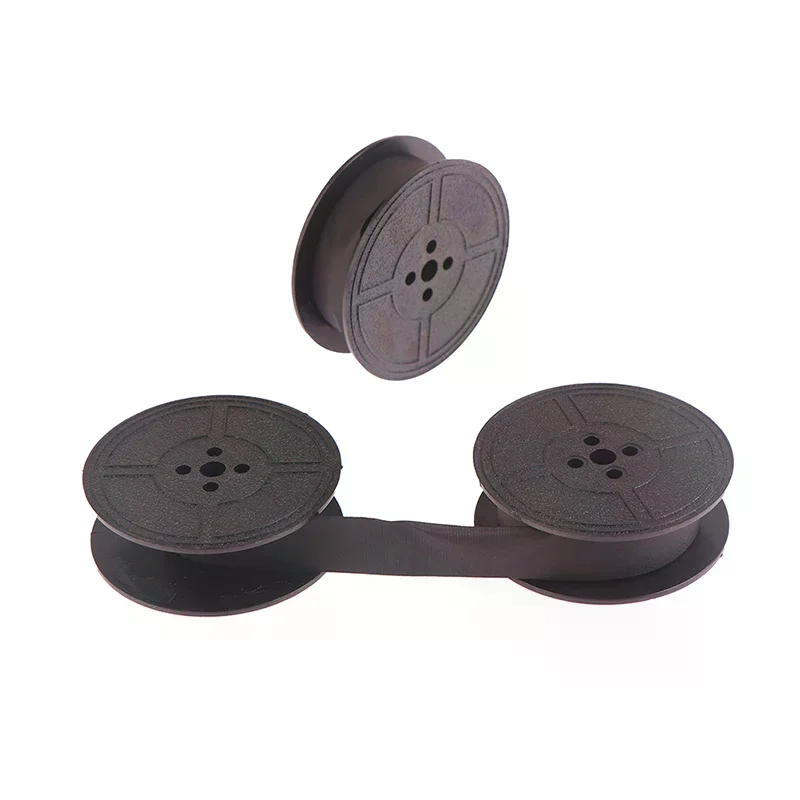 Black Typewriter Ribbon Twin Spool Replacement Pack Compatible with Most Typewriters Office School Supply