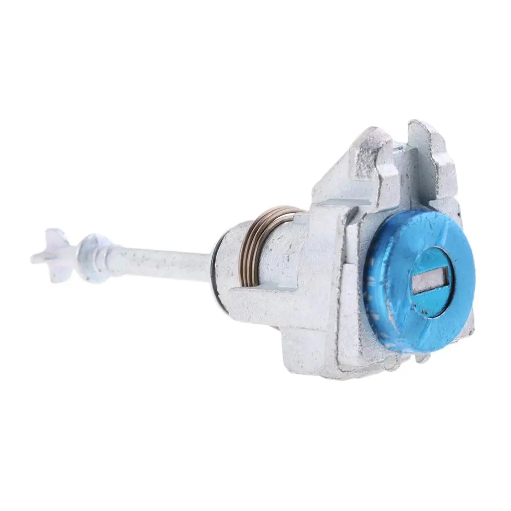 Auto Door Lock Barrel Front Left Cylinder Assembly Durable Metal with One Key for Car Door Repair