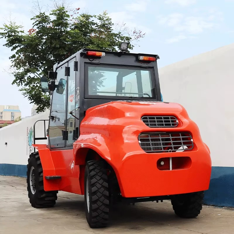 

2026 New China Made 2-ton Forklift 3-ton 4-ton Mountain Forklift Powered Off-road Forklift Energy Saving And Fuel