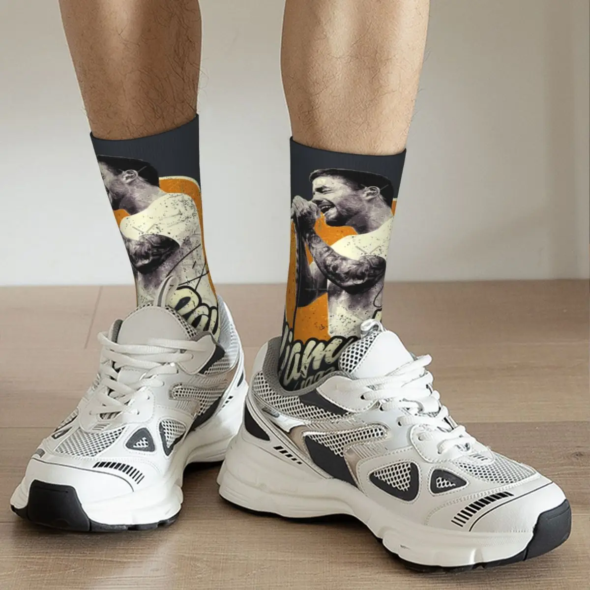 Calcetines Hip Hop Retro Liam Payne para hombre, calcetines Unisex Liam Payne Harajuku con estampado de tripulación, regalo para niños, camisetas oficiales para el sitio web