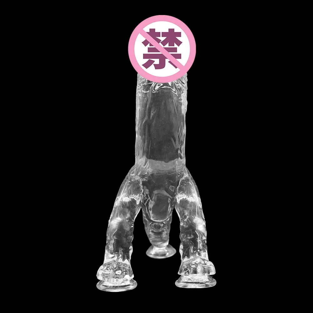 ديناصور كريستال على شكل خاص القضيب الإناث الجنس النشوة الجنسية الاستمناء منتجات الكبار لعبة الجنس tols الجنس لفتاة #3