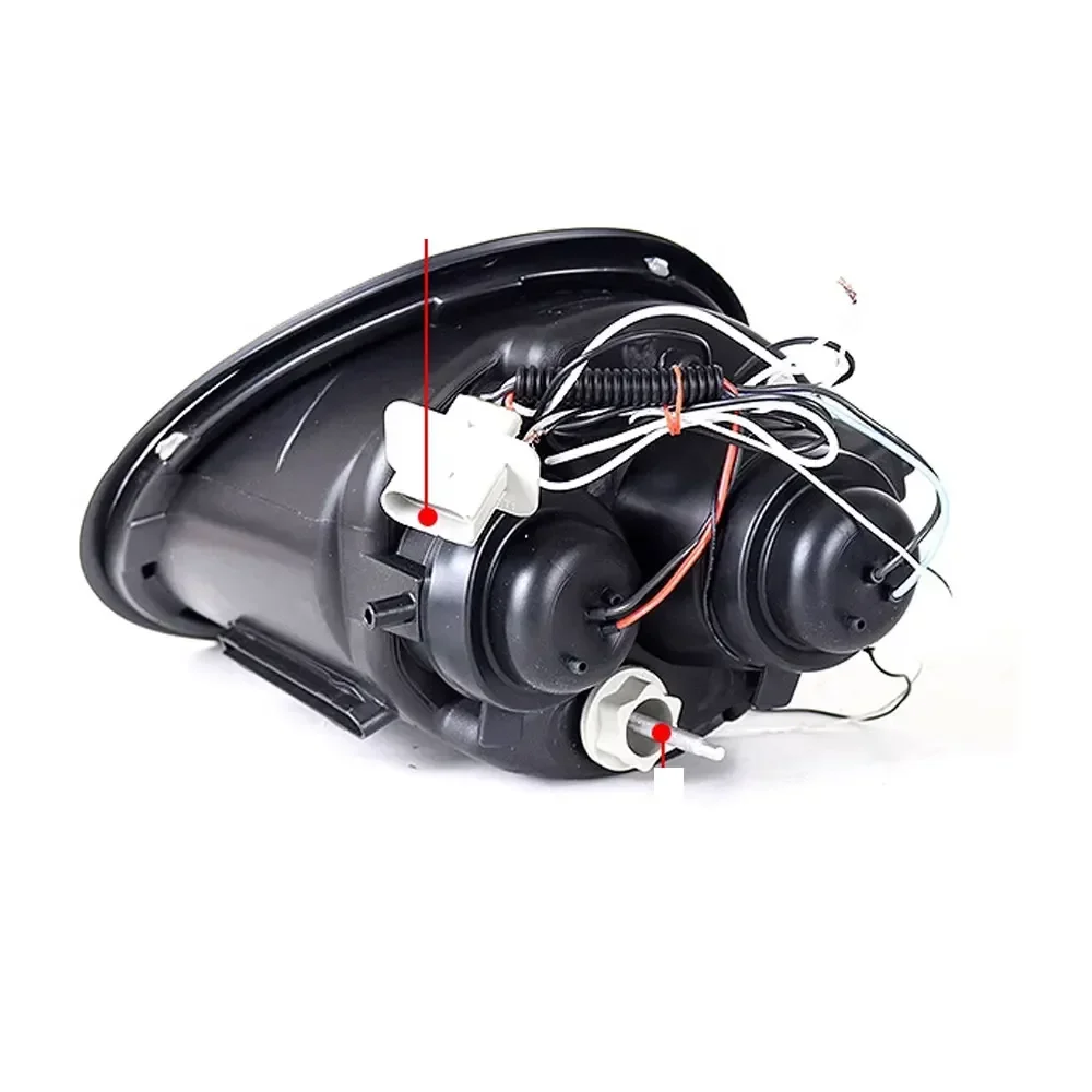 

Автомобильные фары для Volkswagen VW Beetle 1998-2005, автомобильные фары в сборе, аксессуары для линз проектора