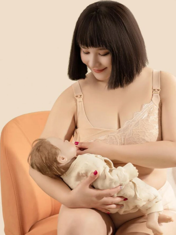 

Maternity Bra For Breast Pump Special Nursing Breastfeeding Bras Plus Size 75 80 85 90 95 100 105 110 B C D E F G H I J Cup bh