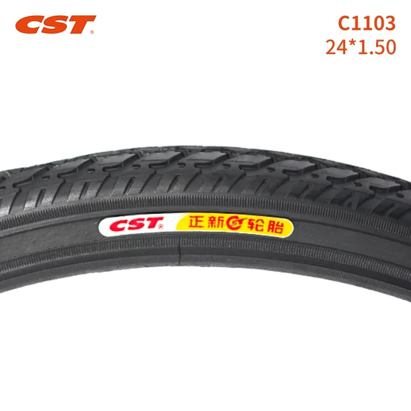 CST mountain bike tires 26x1.50 24 inches MTB Bicycle accessories 40-507 24*1.5  Antiskid and wear resistant bicycle tyre C1103