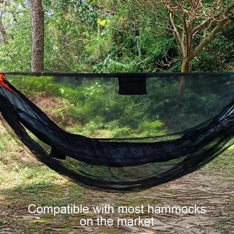 Traveler Hammock Bottom Mosquito Cover Camping Hammock Quick Opening Mosquito Net Outdoor Hammock Detachable Mosquito Net