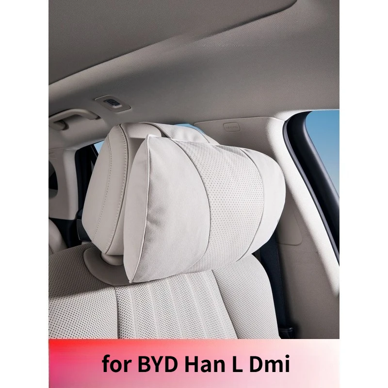 Suitable for The Same Headrest EV Car Thickened Cotton Core Neck Pillow Interior Modification Products in BYD Han L Dmi Mall