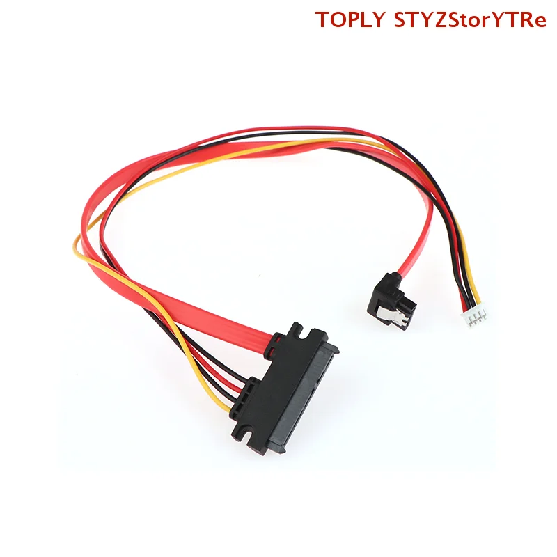 2-in-1 7Pin SATA DATA + 2.0mm 4Pin Power Combo 7+15 Pin 22P SATA Conjoint CD/DVD HD Hard Disk Cable 20/40cm