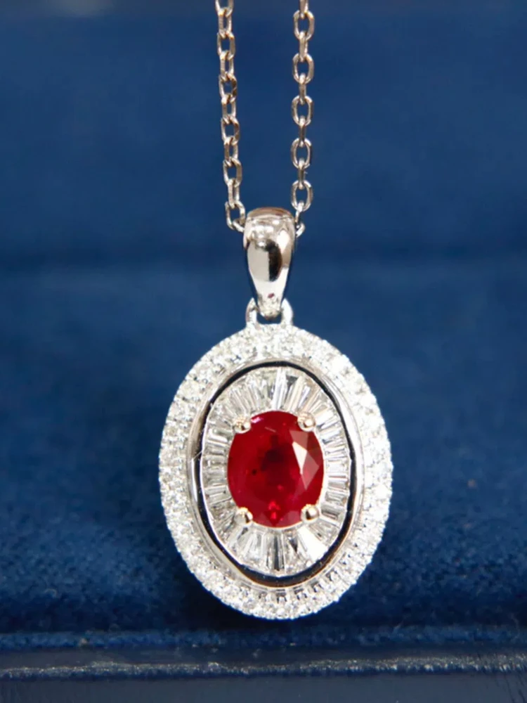 

S925 Sterling Silver Women's Necklace Round Pendant Necklace French Jewellery for Women Daily Wear Holiday Party Gifts