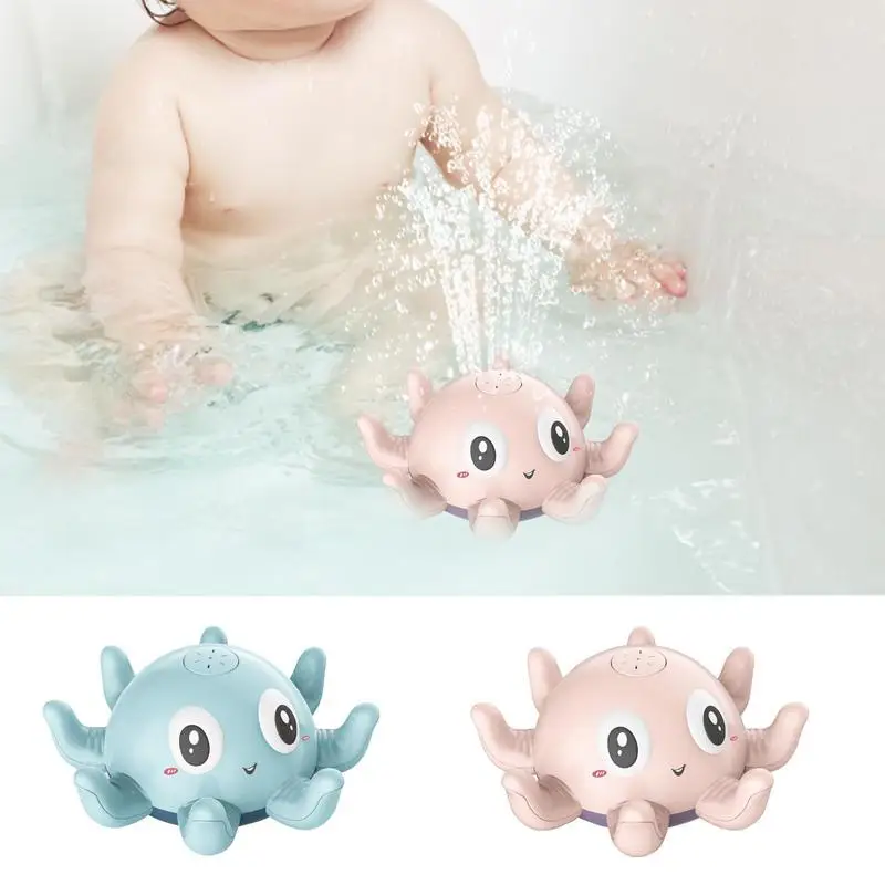 

Octopus Water Spray Toy Octopus Light Up Octopus Tub Toys Pool Toy Outdoor Toys Toddler Toys Bathroom Toy For Kids Ages 18