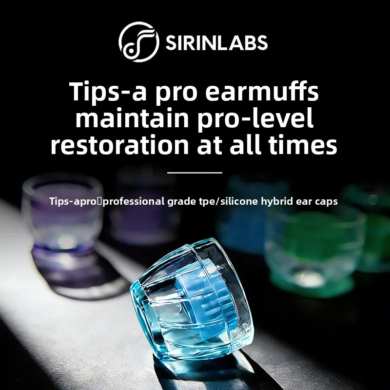 SIRINLABS Tips-A Pro Silicone Ear Tips for In-Ear Headphones in Ear Earphones with Silicone Ear Caps and Earplugs Accessories image 2