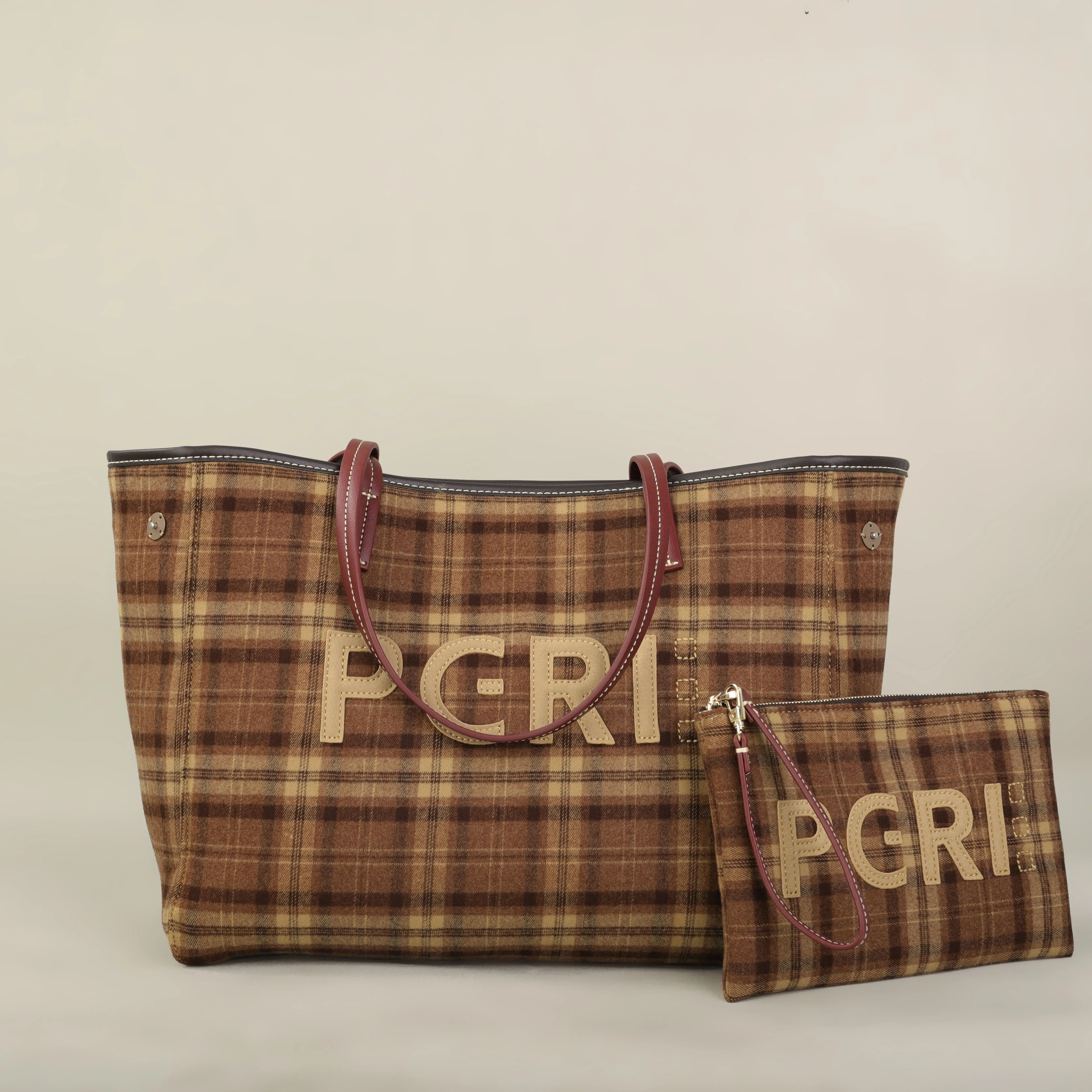 

PG Роскошная брендовая модная женская сумка с принтом, осень-зима 2025, многофункциональная сумка большой вместимости для поездок на работу