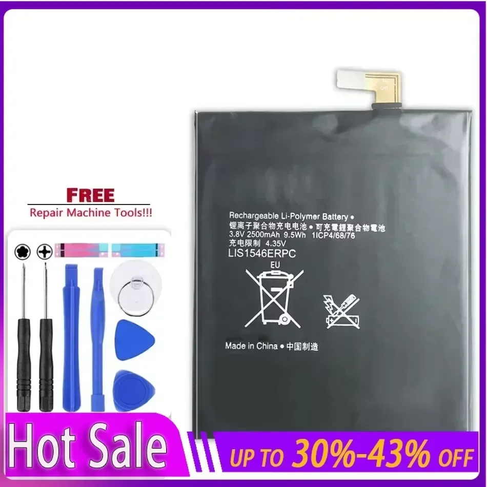 LIS1546ERPC Battery for Sony Xperia C3 T3 D2533 M50W D5103 S55T S55U D2502 2500mAh Mobile Phone Batteries Warranty + NO