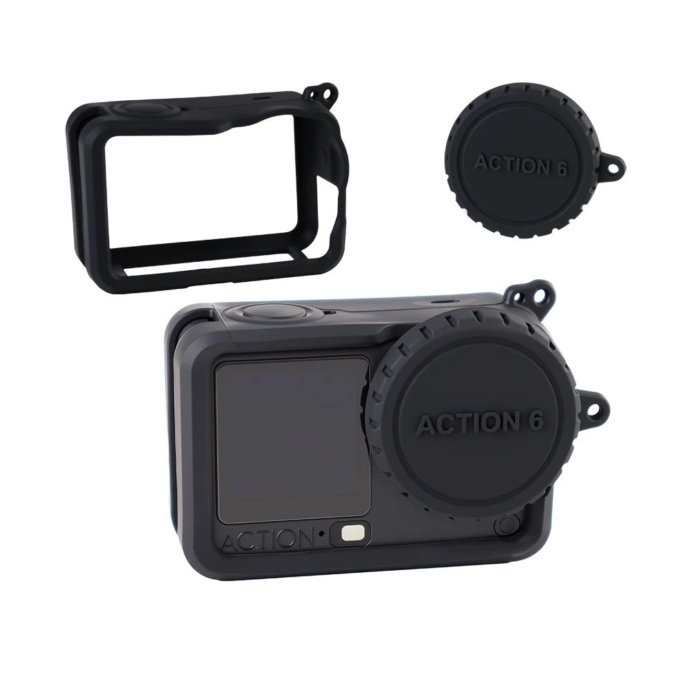 

Suitable for DJI Action 6 camera body protection case, lens protection case