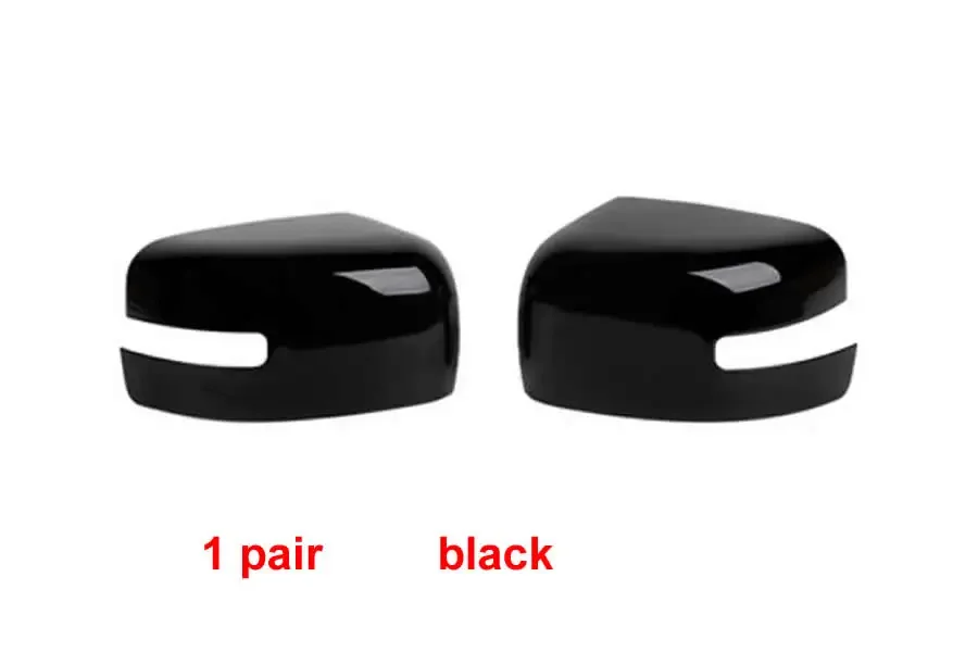 For Jeep Renegade 2016-2021 ABS Rearview Mirror Cover Cap Shell Decoration Stickers Protector Carbon Fiber 1 Pair