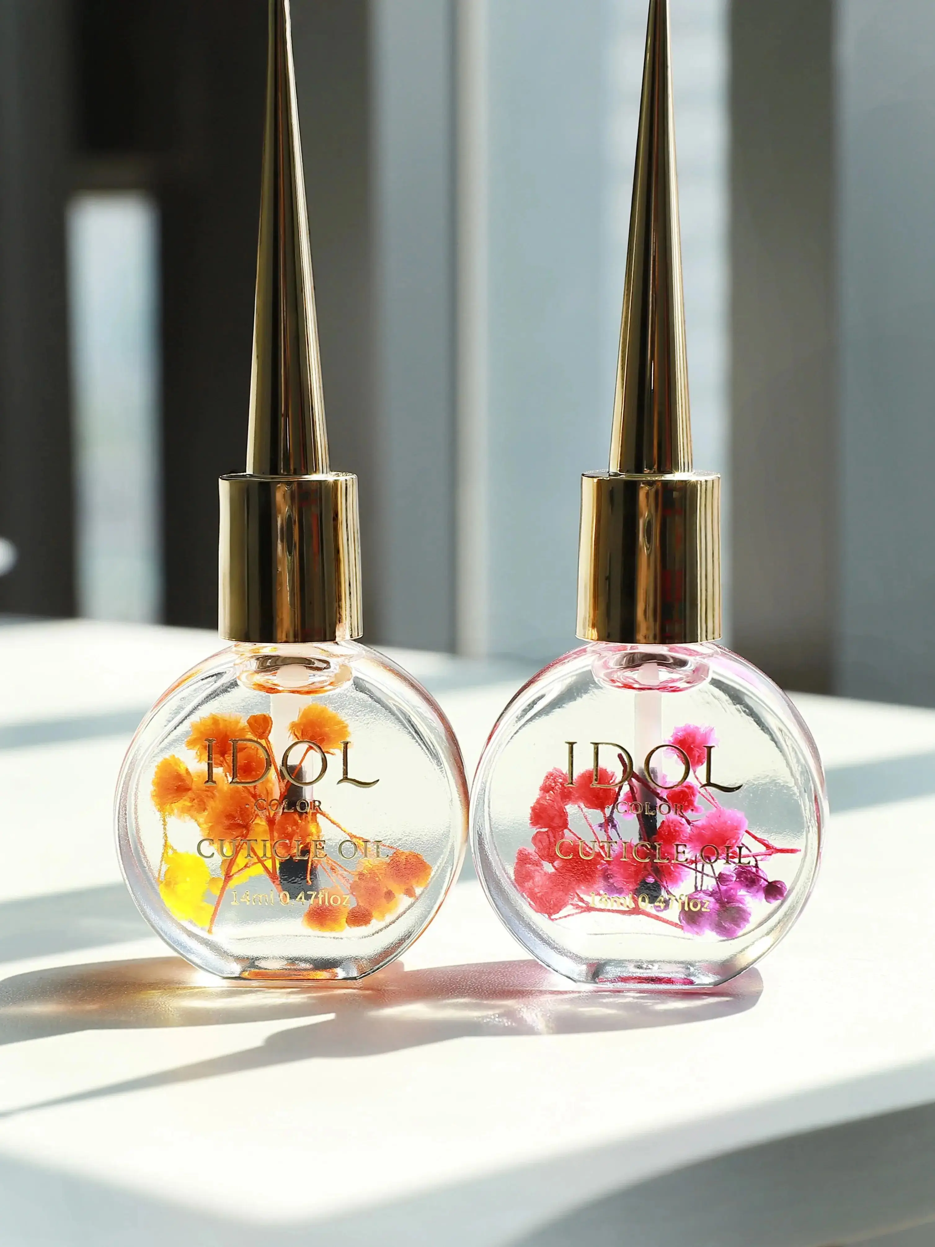 IDOL COLOR Nagel- und Nagelhautöl, macht Nagelhaut weich, repariert Trockenheit und Rauheit, Nagelpflege-Essentials |   Elegante Verpackung