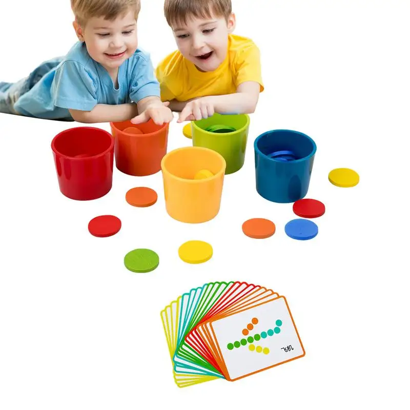 Juego de clasificación sensorial Montessori para niños, juguetes educativos de matemáticas, actividades de aprendizaje para niños pequeños, cumpleaños y Pascua