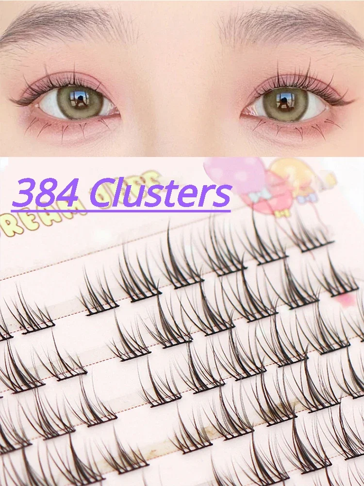 32Rows Manga Lash Eyelash Book High Quality Cluster Lashes Manhua Eyelashes Elf Makeup Strand Eyelashes Eyelashes Extension