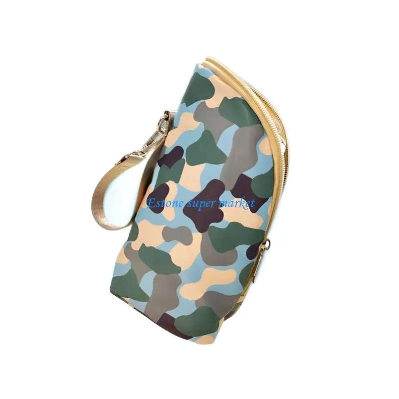 090B USB تسخين الحجاب معزول حقيبة زجاجات الرضع الشريحة إنهاء حقيبة البوليستر الدافئة القابلة للنقل