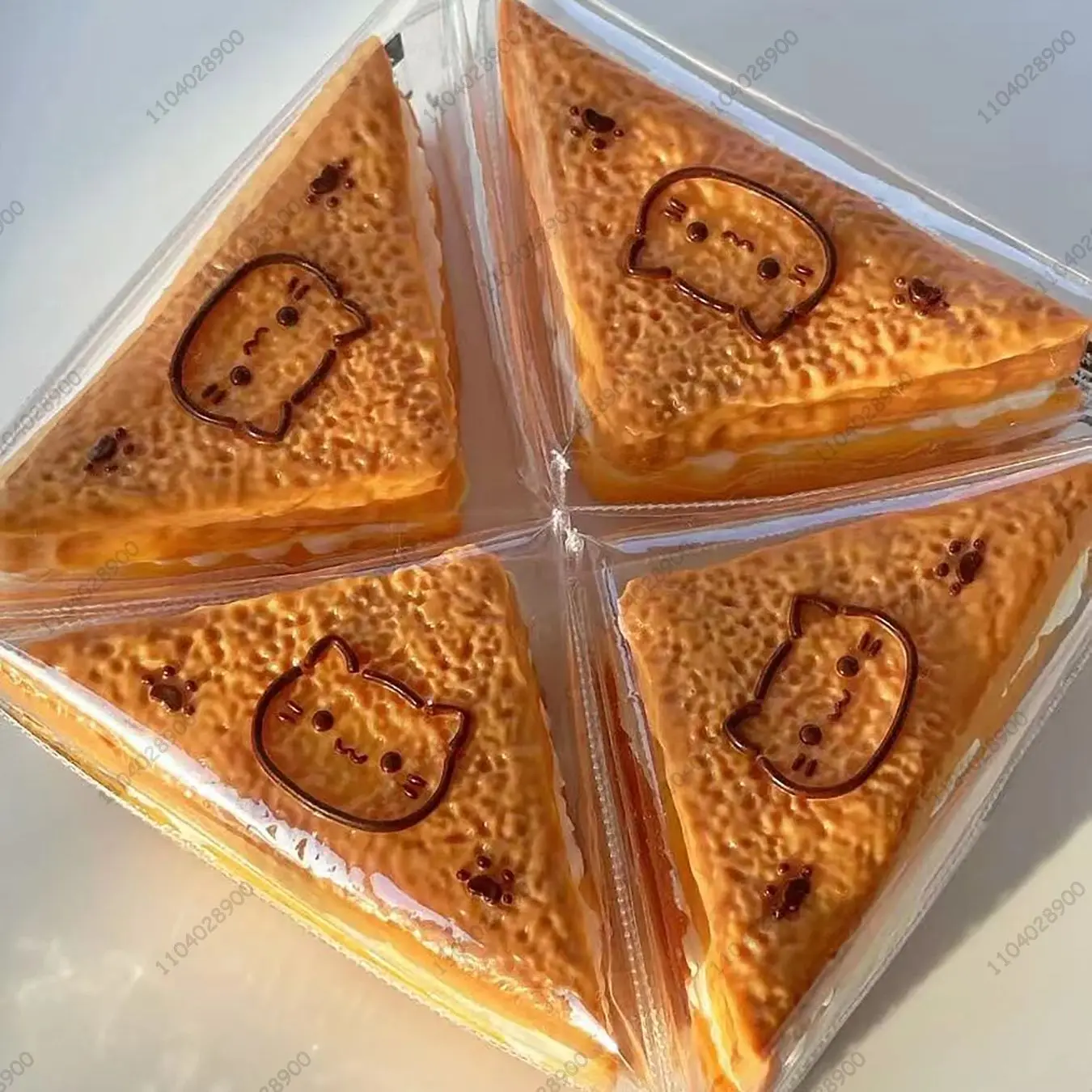 Kitty Sandwich Taba Squishy Süße Katze Kätzchen Käse Kuchen Brot Squeeze Spielzeug Zappeln Spielzeug Anti Stress Release Hand Entspannen Geschenk Spielzeug