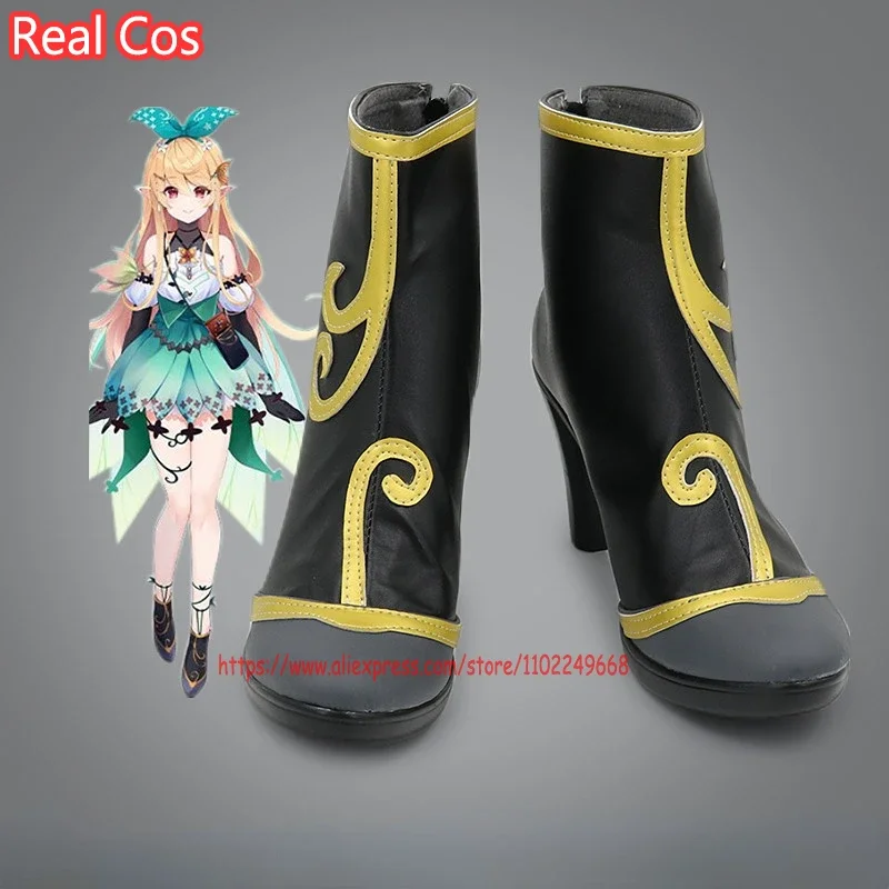 

WAT RealCos Vtuber LazuLight Pomu Rainpuff Shoes Boots Halloween Cosplay Costume Accessory 2025 New