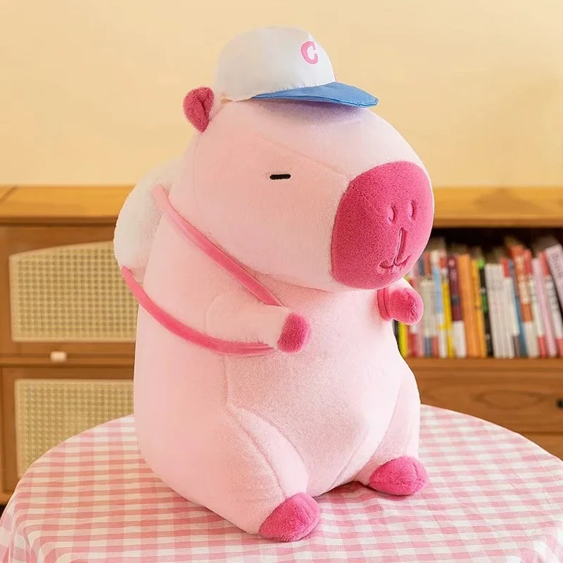 23/30cm Capybara Plush Simulation Capibara Anime Fluffty Toy Cute Doll Stuffed Animals Soft Doll Plush Christmas Thanksgiving