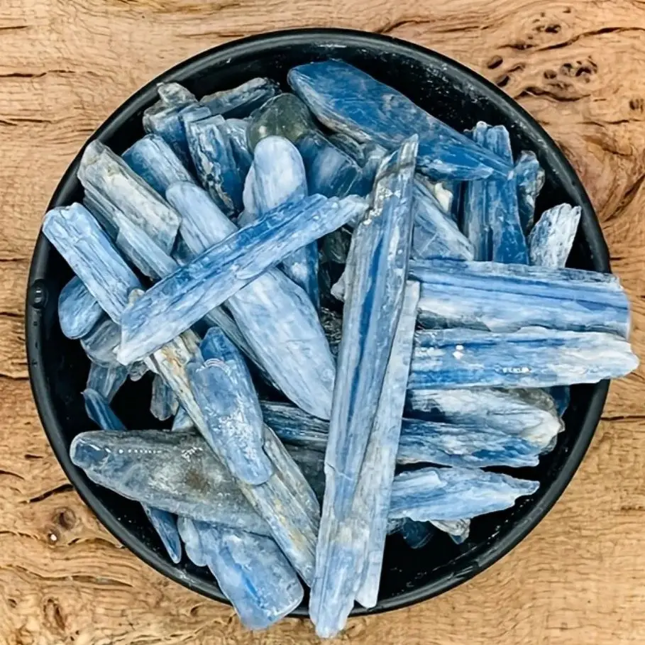 50g/100g Natural Kyanite Quartz Stick  Minerals Specimen Crystal Stone Reiki Healing Crystals DIY Jewelry Making Home Decor