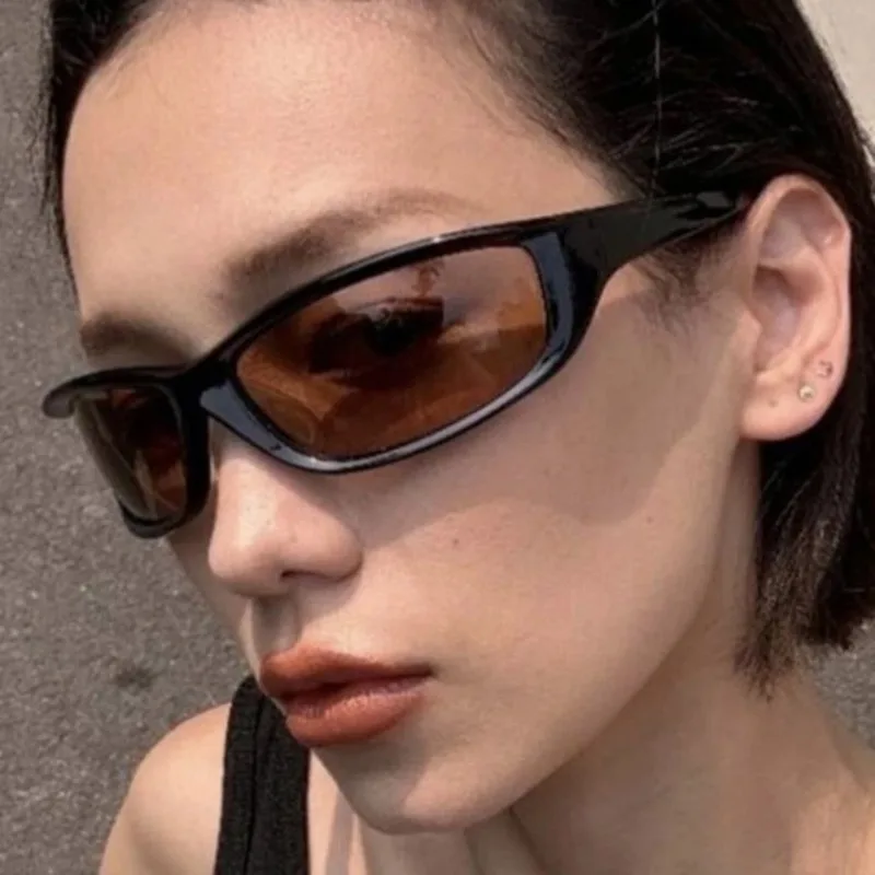 Luxury Square Sunglasses Y2K Classic Anti-Reflective Sport  Sun Glasses UV400 Shades Eyewear Ladies Man