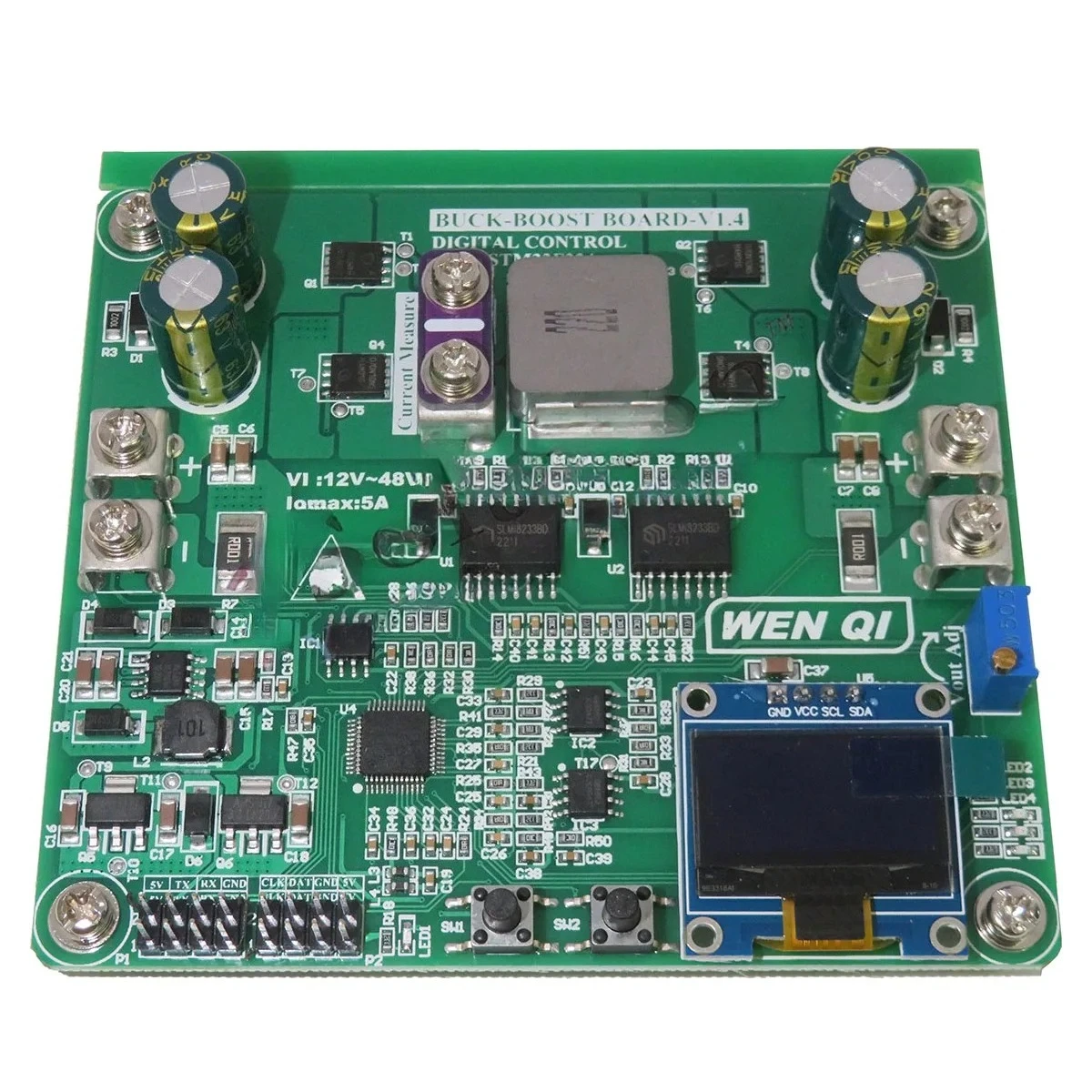 BUCK-BOOST STM32 Converter Board Digital Control STM32F334 Buck Boost Development Board Switch Power Supply