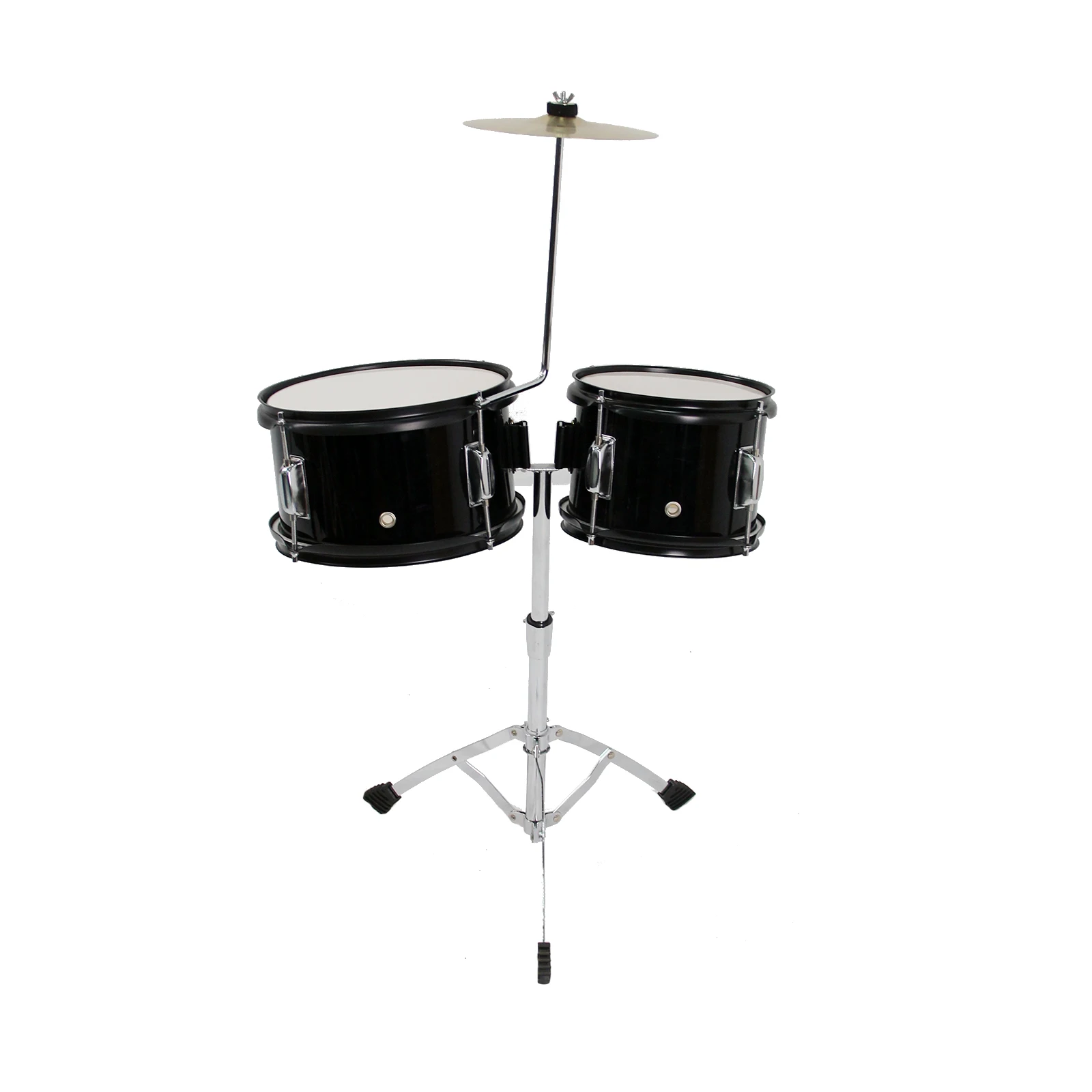 

Hooqu Good Quality Oem Odm Support Chinese Factory 8"+10" Inch 2 Snare Drum With Cymbal And Stand For Musicians