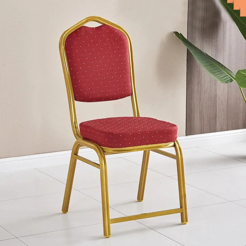 Dining table chairs are special for red hotels.