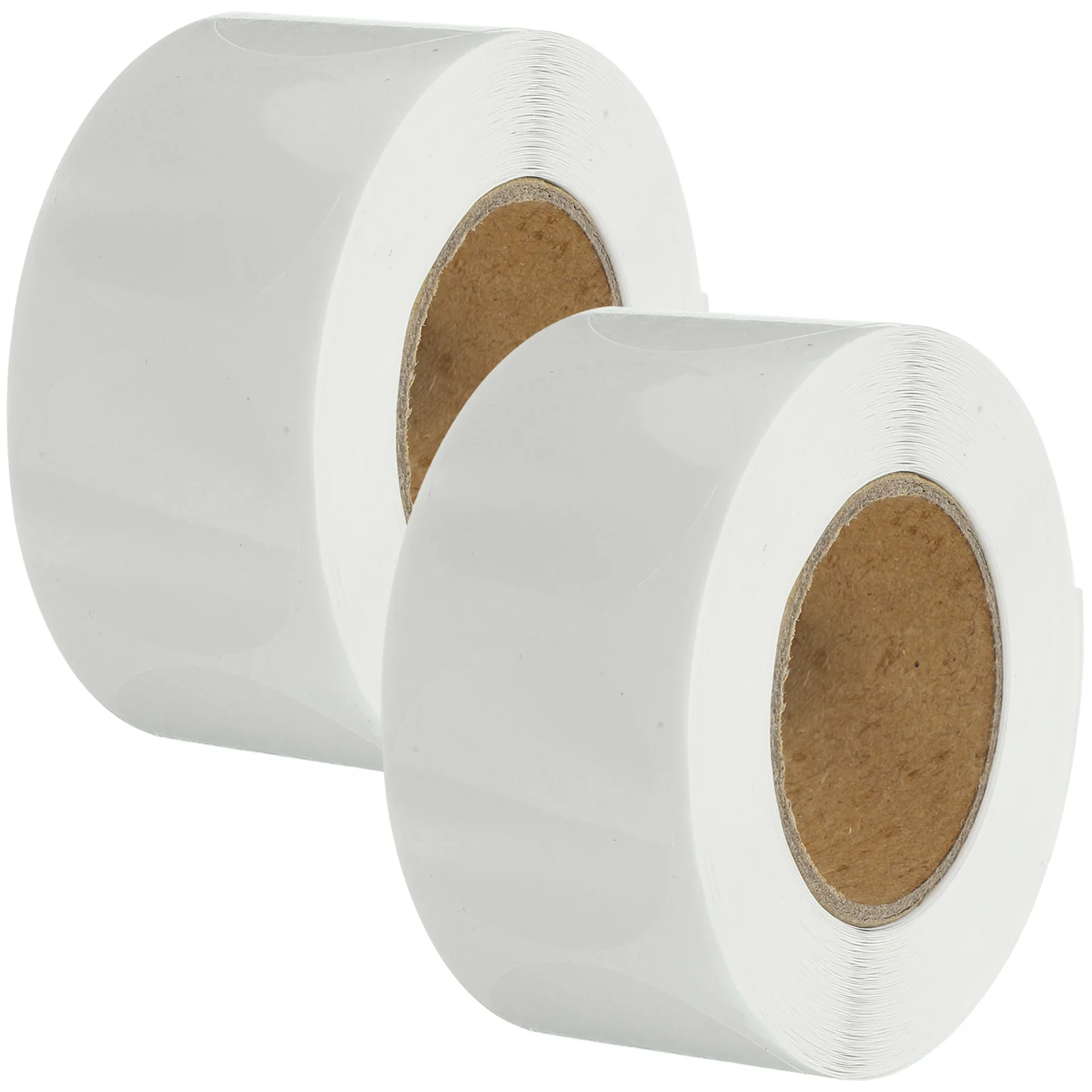 2 لفات ملصقات شفافة مستديرة ملصقات نقطية لاصقة شفافة لتنظيم الملفات زجاجات الجرار ملصقات ختم مغلف ذاتية اللصق #3